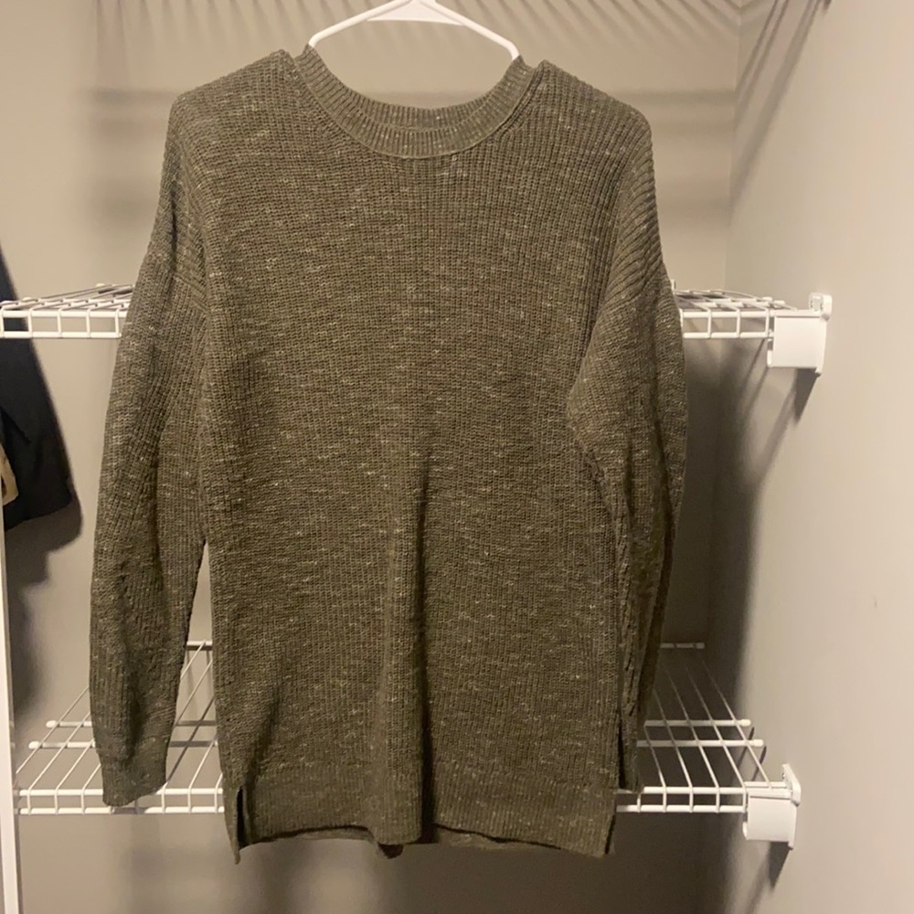 NWT * Abercrombie & Fitch Olive Green Tunic Sweater in Size XS